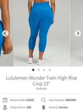 Lululemon Wunder Train